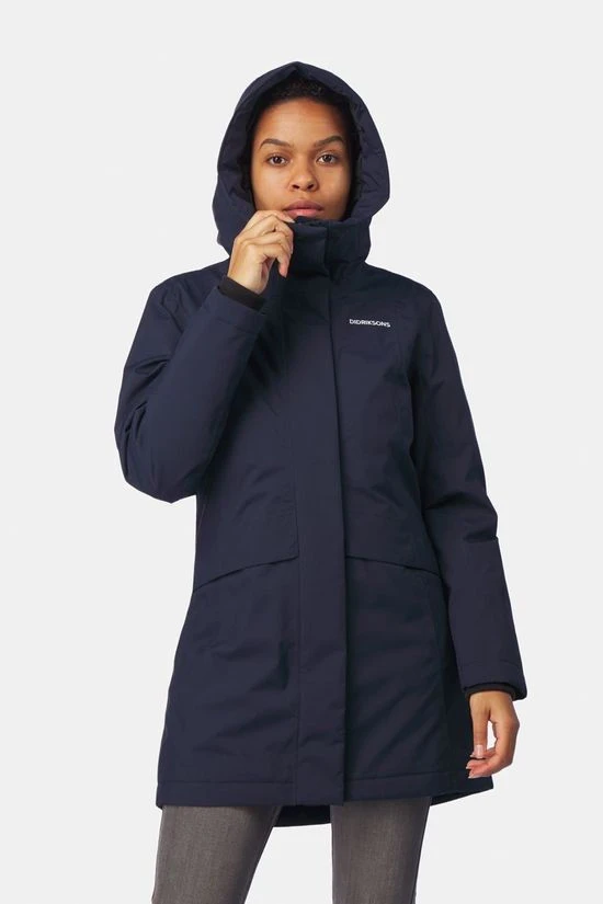 DIDRIKSONS Cajsa 4 Gevoerde Parka Dames 6 DIDRIKSONS Cajsa 4 Gevoerde Parka Dames - Afbeelding 4