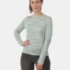 Womens Long Sleeve Striped T-Shirt -Aanbiedingen Layer Up Winkel 2210004136645 010 nl