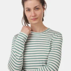 Womens Long Sleeve Striped T-Shirt -Aanbiedingen Layer Up Winkel 2210004136645 013 nl