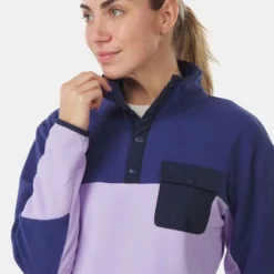 Peniche Micro Fleece Snap Pullover W -Aanbiedingen Layer Up Winkel 2210004150856 013 nl