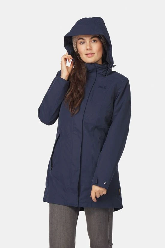 Jack Wolfskin Madison Avenue Parka Dames 5 Jack Wolfskin Madison Avenue Parka Dames - Afbeelding 3