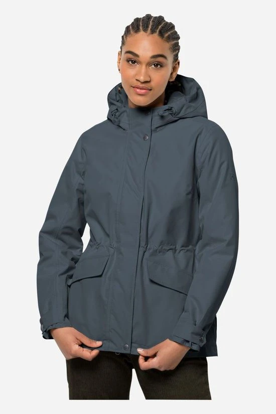 Jack Wolfskin Lake Louise Gevoerde Jas Dames 3 Jack Wolfskin Lake Louise Gevoerde Jas Dames