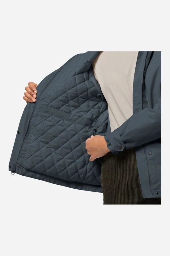 Jack Wolfskin Lake Louise Gevoerde Jas Dames 6 Jack Wolfskin Lake Louise Gevoerde Jas Dames - Afbeelding 4