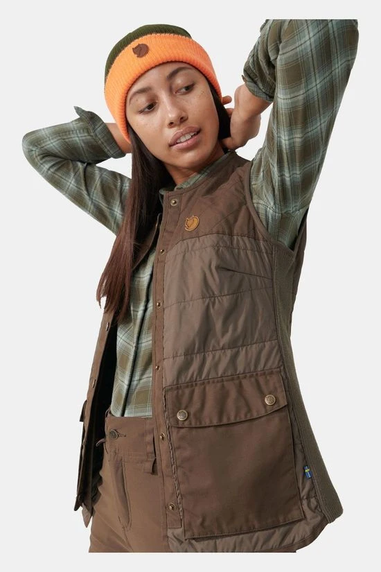 FJÄLLRÄVEN Forest Wool Padded Vest Dames 4 FJÄLLRÄVEN Forest Wool Padded Vest Dames - Afbeelding 2