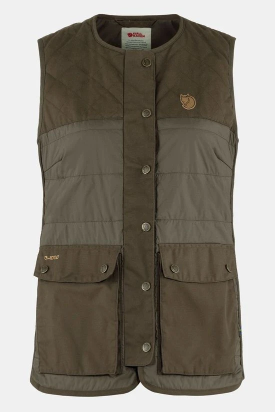 FJÄLLRÄVEN Forest Wool Padded Vest Dames 7 FJÄLLRÄVEN Forest Wool Padded Vest Dames - Afbeelding 5