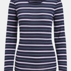 Icebreaker Wave Stripe Longsleeve Top Dames -Aanbiedingen Layer Up Winkel b11bab0095 4190 06 nl