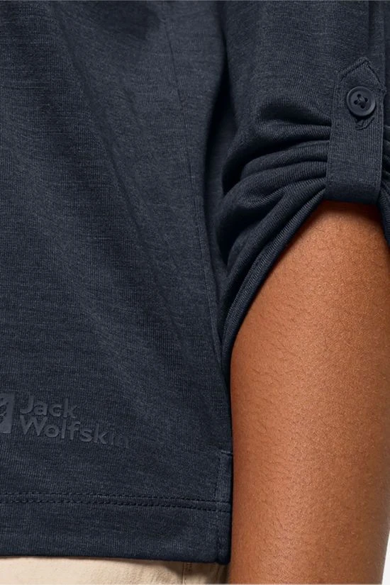 Jack Wolfskin Coral Coast 3/4 Tee Dames 6 Jack Wolfskin Coral Coast 3/4 Tee Dames - Afbeelding 4